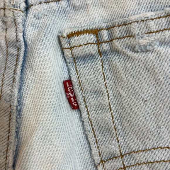 Vintage Levis 505 Shorts acid wash