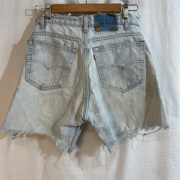 Vintage Levis 505 Shorts acid wash