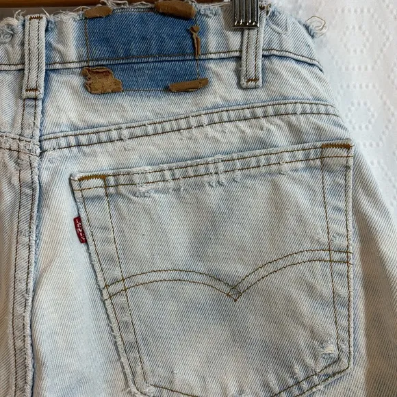 Vintage Levis 505 Shorts acid wash