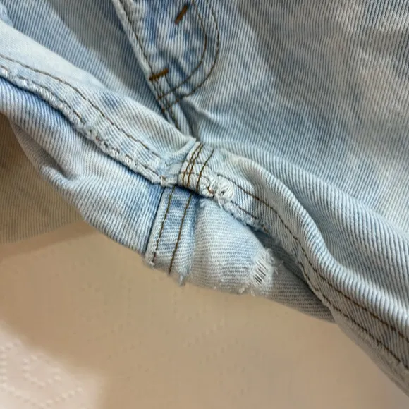 Vintage Levis 505 Shorts acid wash