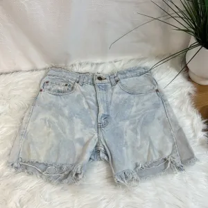 Vintage Levis 505 Shorts acid wash