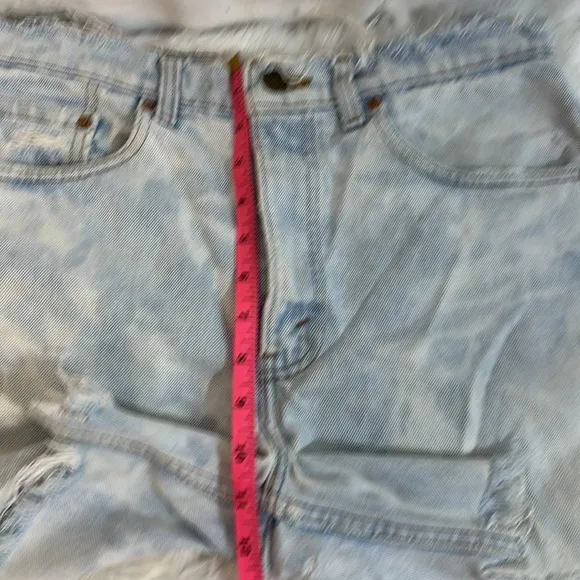 Vintage Levis 505 Shorts acid wash