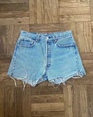 Vintage Levi's with Leather Patchwork