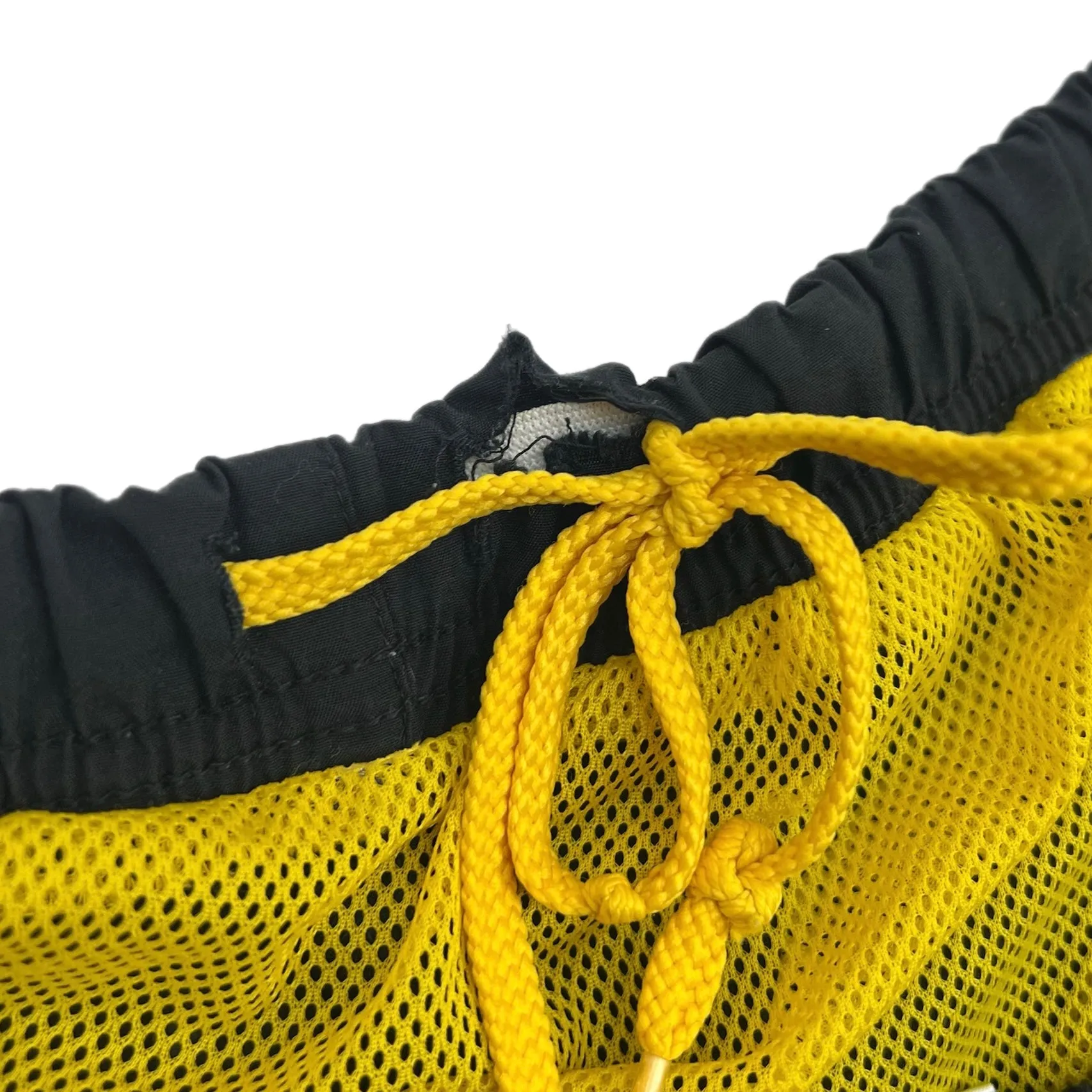Vintage Nike Shorts Black/Navy/Yellow