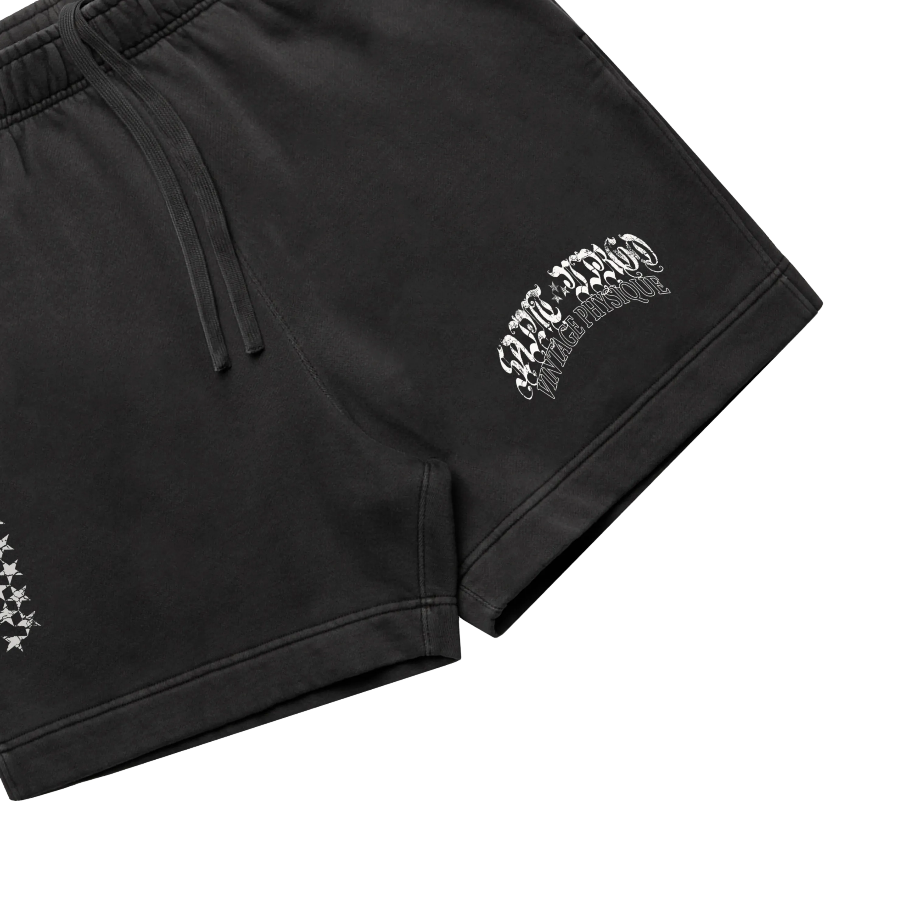 VINTAGE PHYSIQUE | Washed Black Shorts