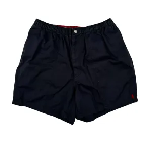 Vintage Polo Navy and Red Shorts - L