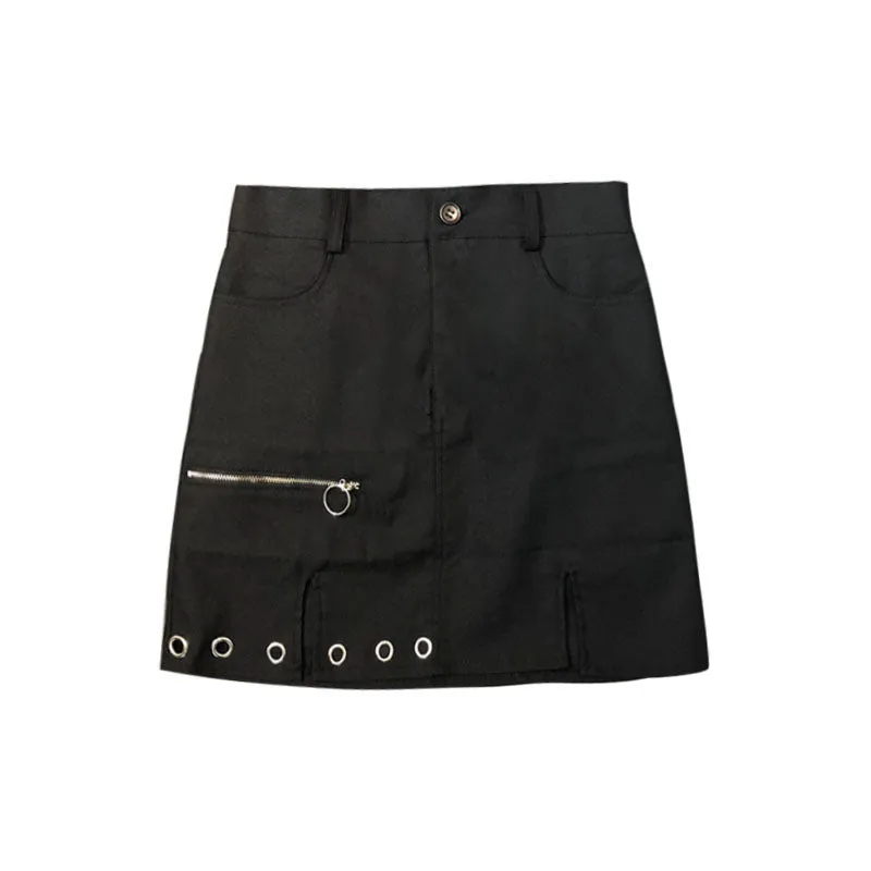 Vintage punk skirt yc20951