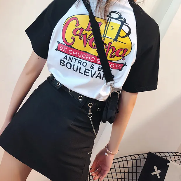 Vintage punk skirt yc20951
