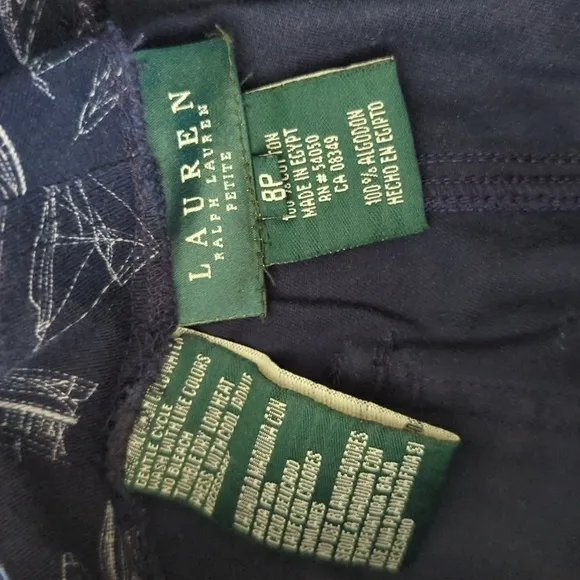 Vintage Ralph Lauren green label vintage boating shorts