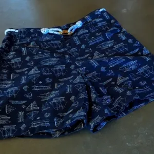 Vintage Ralph Lauren green label vintage boating shorts