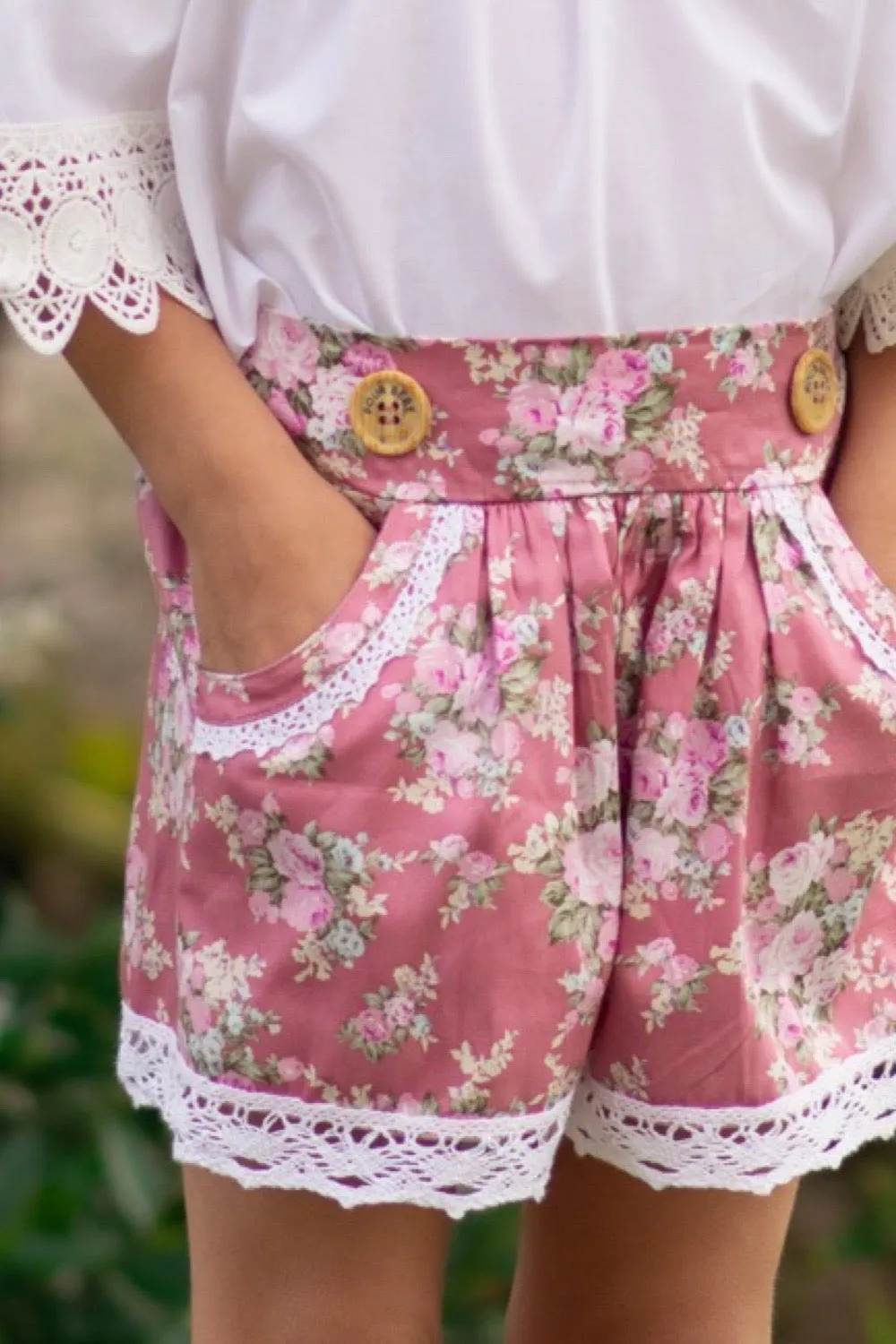 Vintage Shorts | Lulu Pink