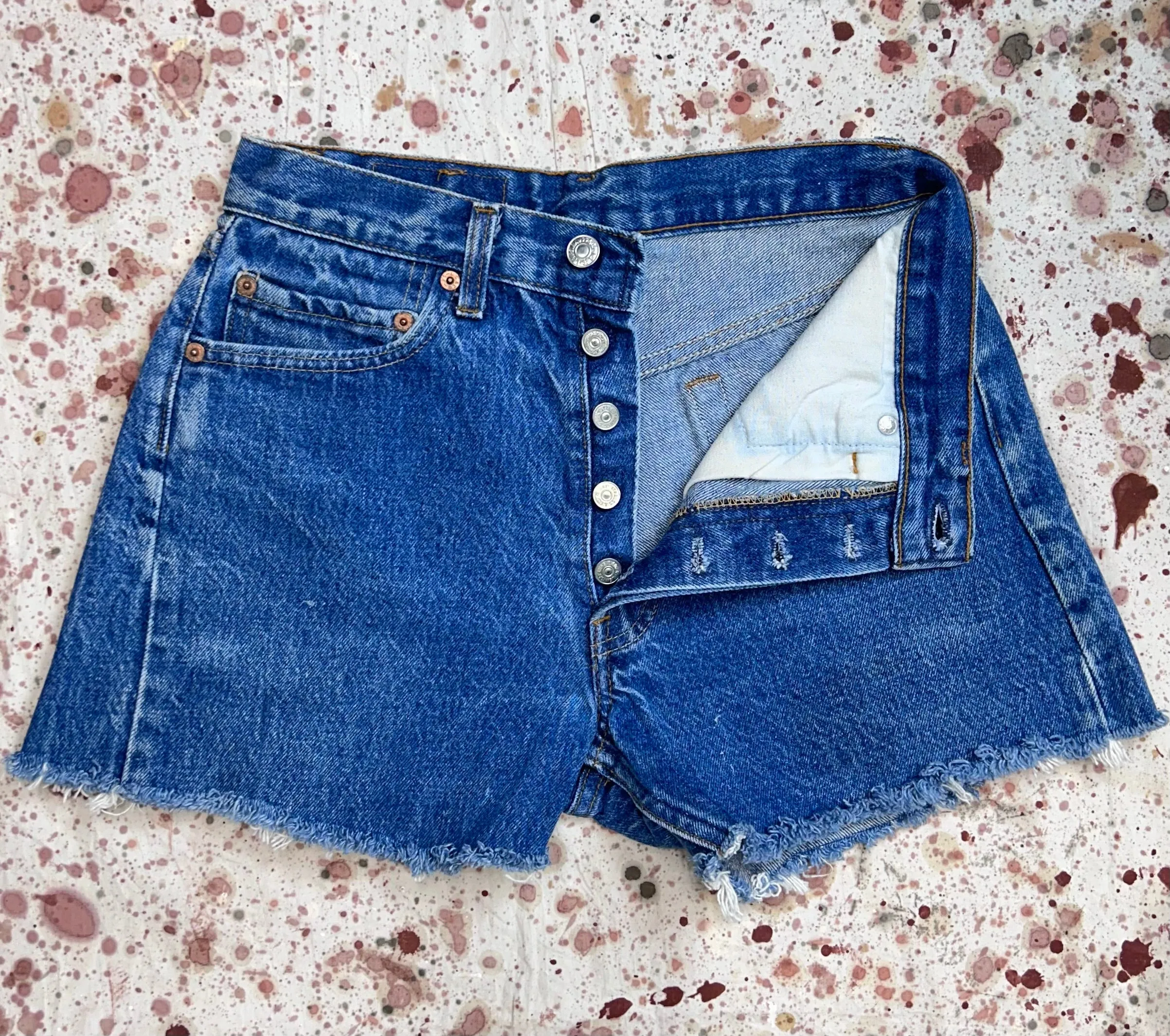 Vintage USA Levi's 501 Cut Off Shorts (JYJ0524-205)