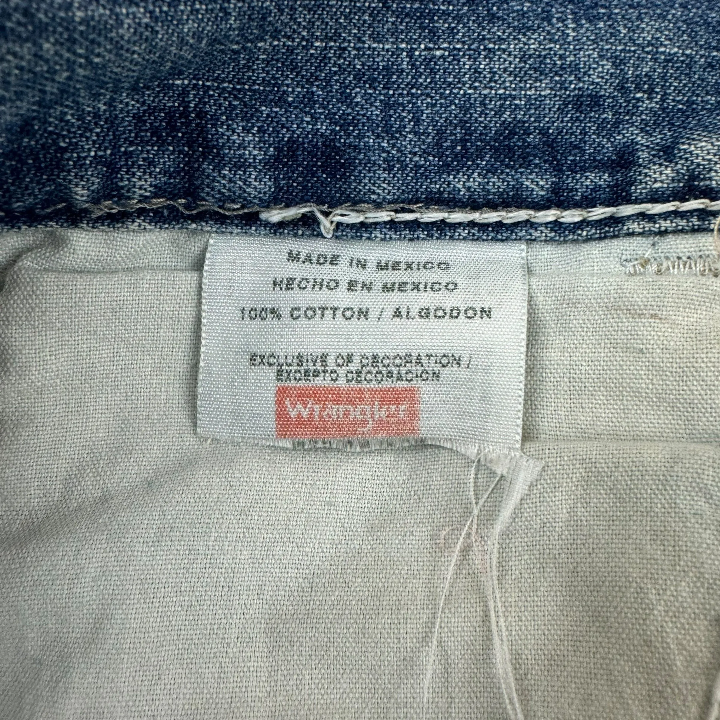 Vintage Wrangler Originals Light Wash Jean Shorts