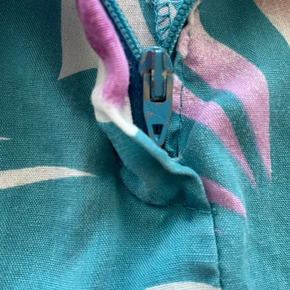 Vintages 70s Patty Woodard Tropical Blue Shorts
