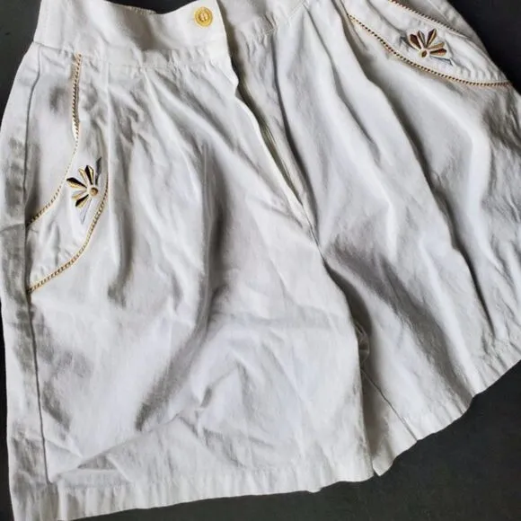 💍Vintage Saint Germain Paris High Waisted shorts