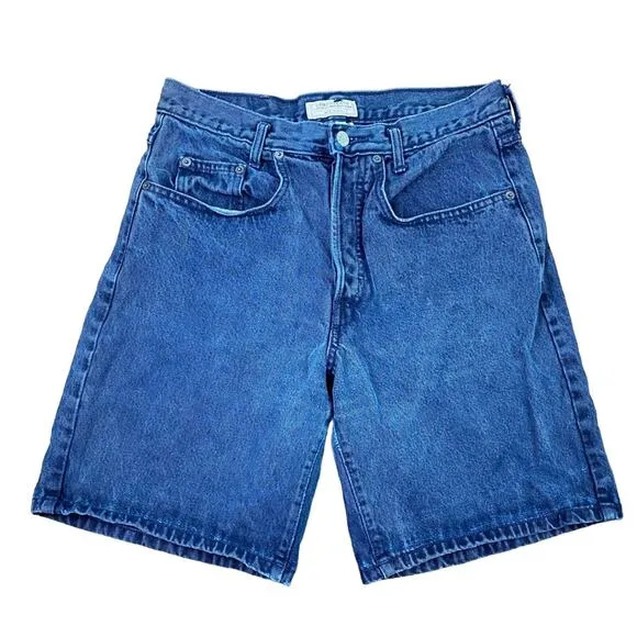 VTG Guess High Rise Mom Jean Shorts 29 Button Fly