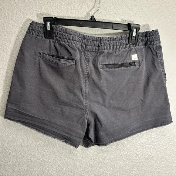 Vuori Vintage Ripstop Shorts - Women's Sz Medium in Charcoal