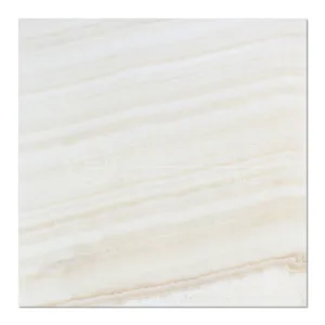 White Onyx (Bianco Fantastico) 18 X 18 Field Tile, Vein-Cut, Polished (Lot of 20 pcs. (45 sq. ft.))