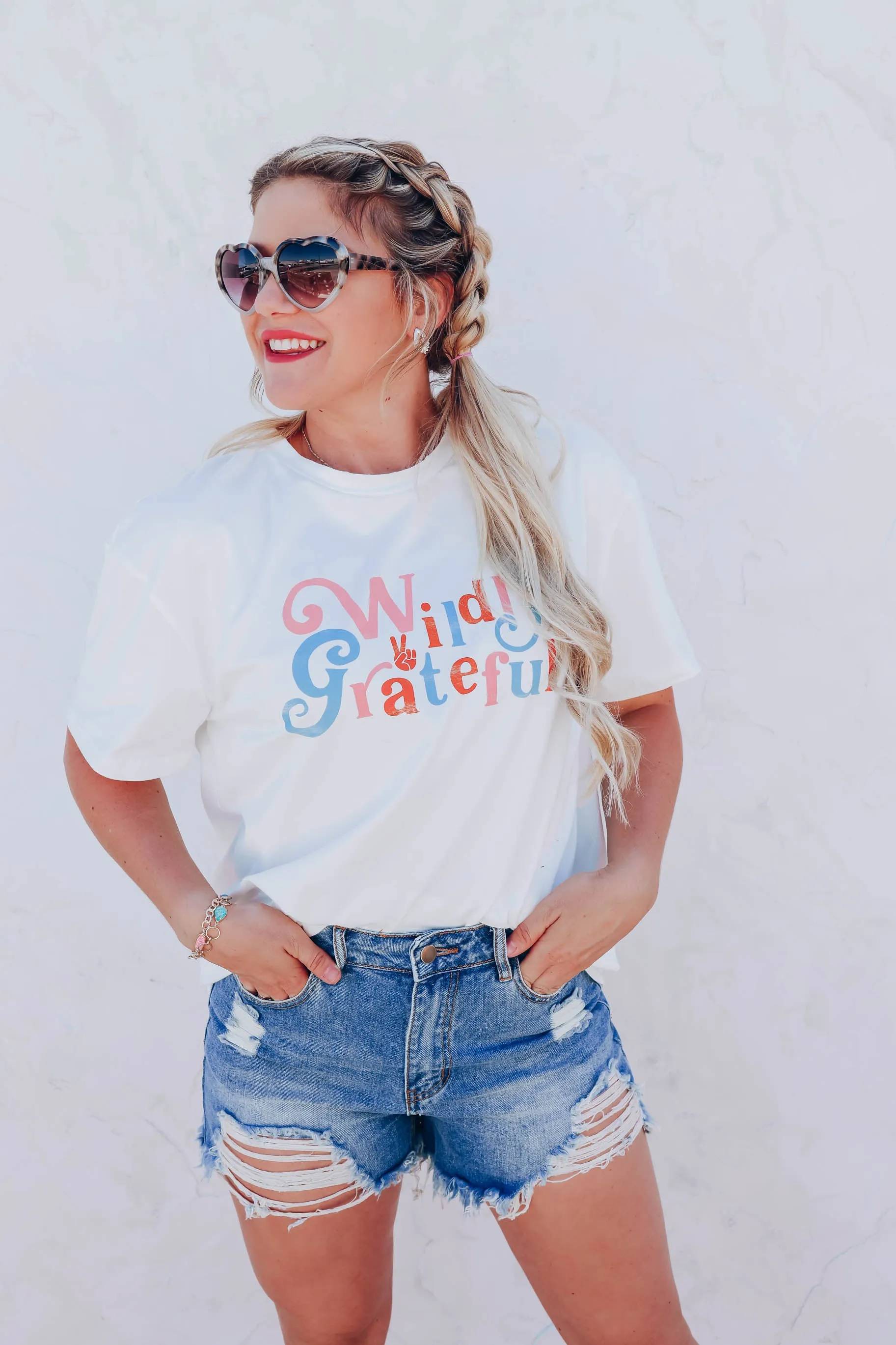 Wildly Grateful Graphic Tee
