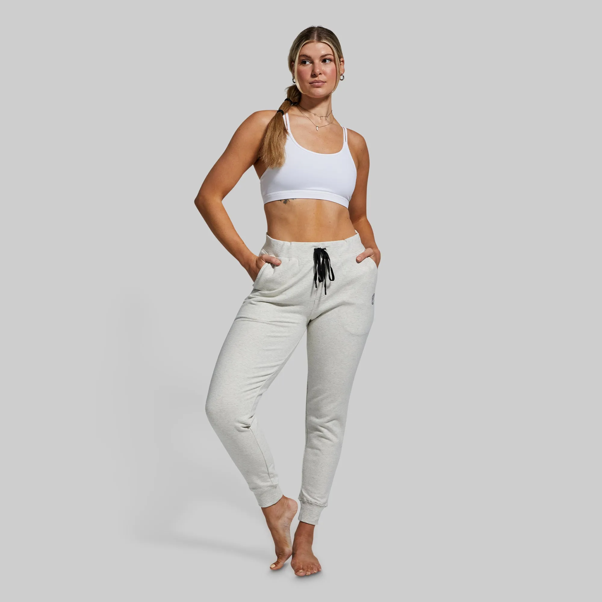 Women's Unmatched Jogger (Heather White)