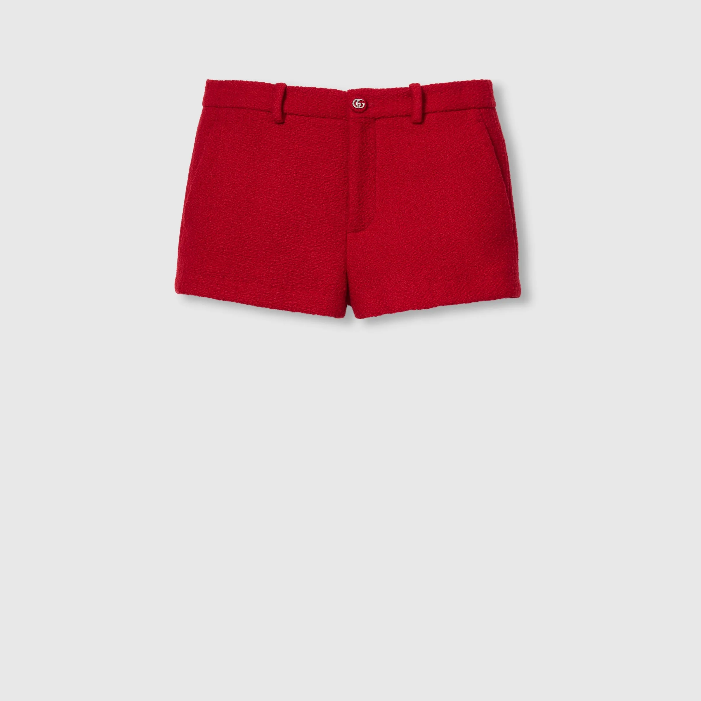 Wool Bouclé Shorts