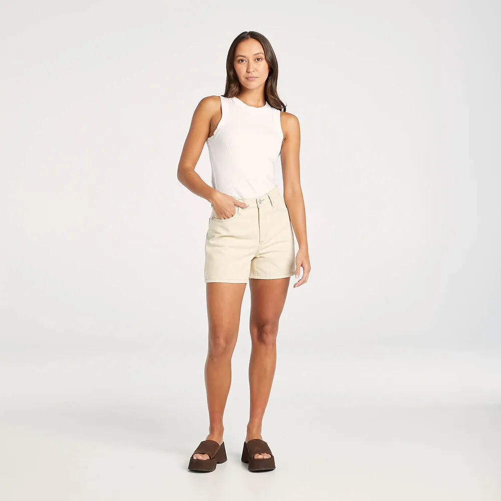 WRANGLER MID VINTAGE STRAIGHT SHORT NATURAL SEED