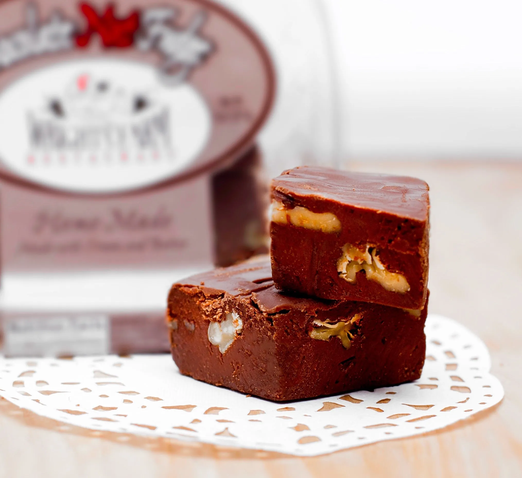 Wright’s Farm Homemade Chocolate Nut Fudge