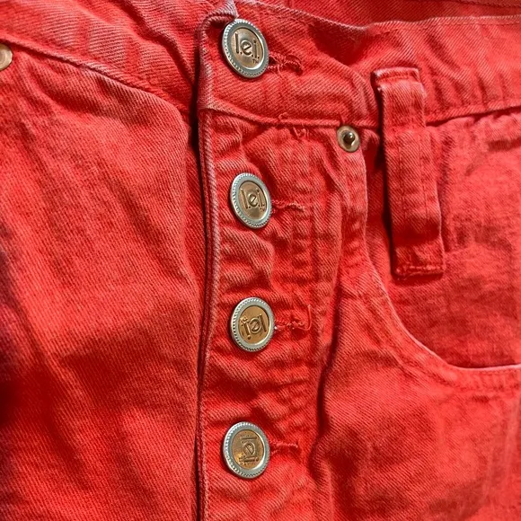 Y2K Vintage Lei Denim High-Waisted Jean Shorts Sz S