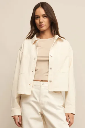 Z Supply: All Day Cropped Denim Jacket